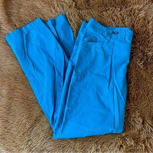 Teal Patagonia Climbing Hiking Adventure Pants 14 XL NWOT REI Outdoors Summer 🌲